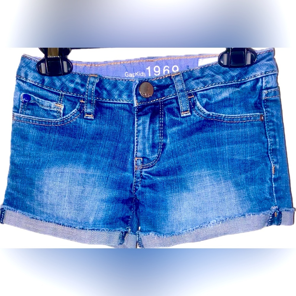 GAP Girls Blue Jean Shorts Size 7